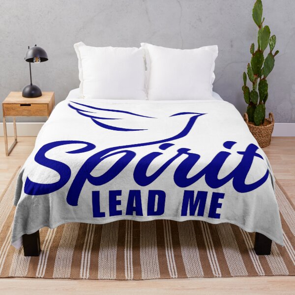 Item preview, Spirit Lead me, christian quote designed and sold by MoriaStore.
