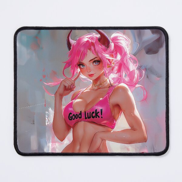 Item preview, Pink Devil's Wicked Luck designed and sold by David Macdonald.