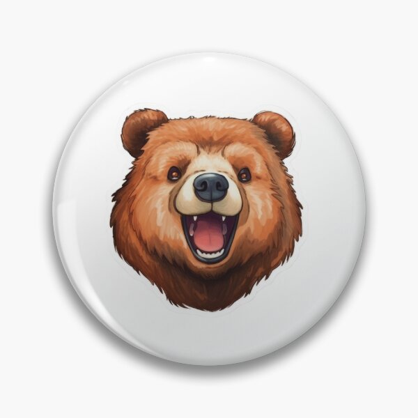 Item preview, Strong Bear Sticker designed and sold by Enea Kelo.