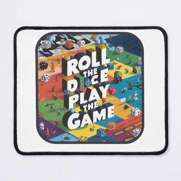 Item preview, Board Games Fun : "Roll the Dice, Play the Game" designed and sold by deluxedigital1.