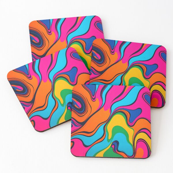 Item preview, 80s style vibrant pattern  designed and sold by Studio Quirk.