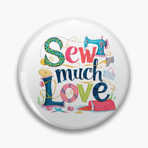 Item preview, Sewing Joy : "Sew Much Love" designed and sold by deluxedigital1.