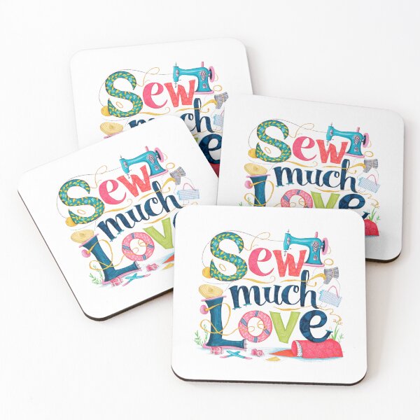 Item preview, Sewing Joy : "Sew Much Love" designed and sold by deluxedigital1.