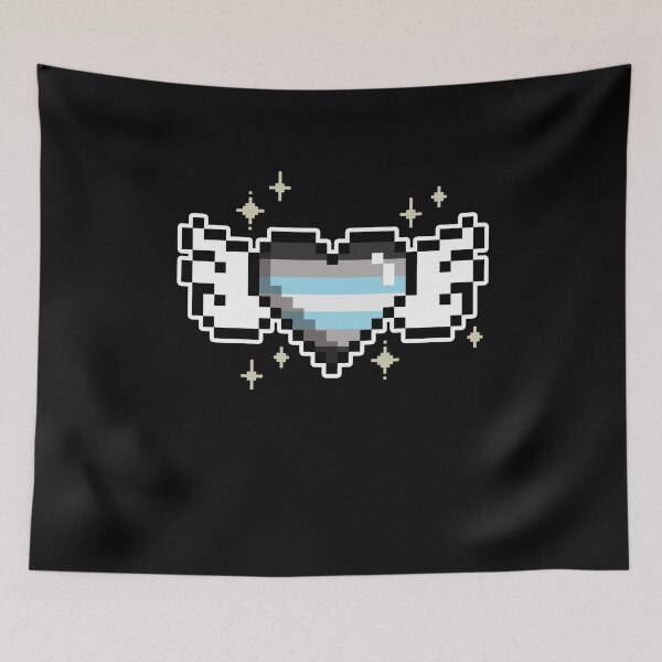 Item preview, Demiboy Gaymer LGBT Gaming Pride Flag designed and sold by Clara Hollins.