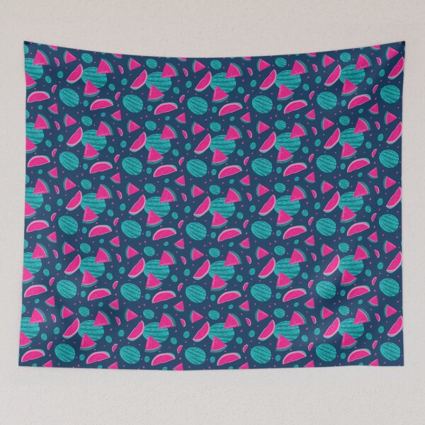 Item preview, Watermelon Dream on Dark Blue designed and sold by theresARTshop.