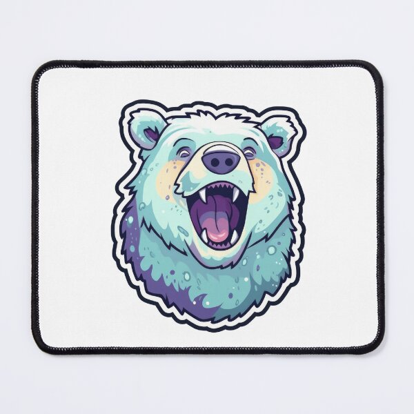 Item preview, Strong Bear Sticker designed and sold by Enea Kelo.