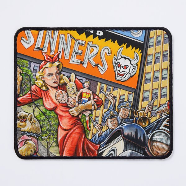 Item preview, Big Trouble - Dennis Larkins Pop Art designed and sold by Dennis Larkins.