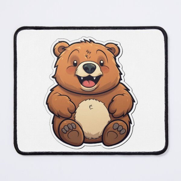 Item preview, Strong Bear Sticker designed and sold by Enea Kelo.