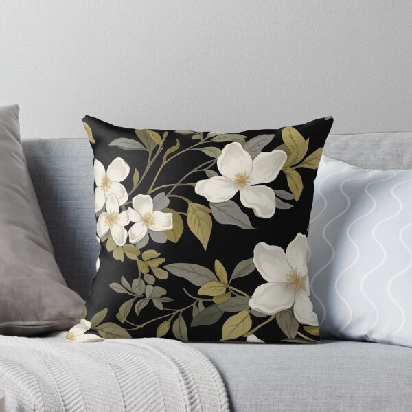 Item preview, Ivory Blossom Noir designed and sold by KaladynDesigns.