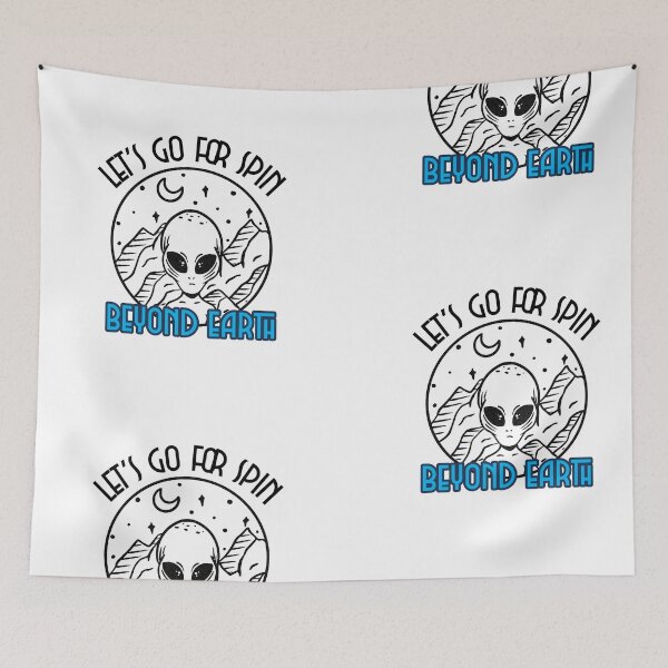 Item preview, Let’s go for spin (Black&Blue) T-shirt  designed and sold by Akira-closet.