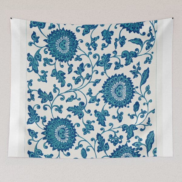 Item preview, Blue Floral Pattern designed and sold by ncbennett.