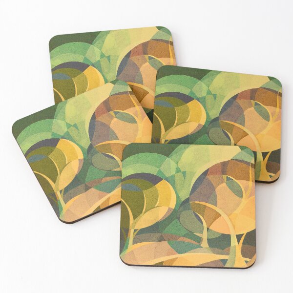 Item preview, Abstract Landscape IX - Green designed and sold by Frank J. Art.