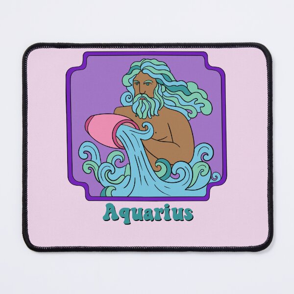 Item preview, Aquarius star sign zodiac sign horoscope designed and sold by Kimmygowland.