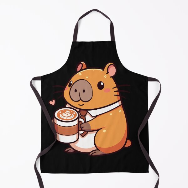 Item preview, Capybara with Cappuccino designed and sold by Delidream.