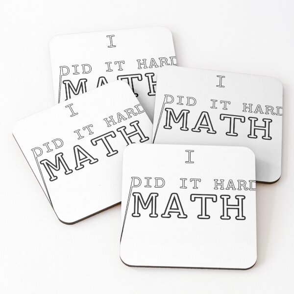 Item preview, Math, mathematics is hard for women, men, girls and boys designed and sold by Ismail designer.