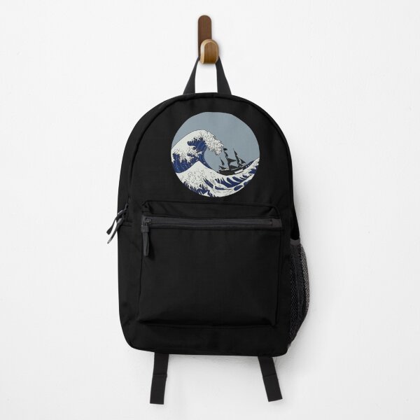 Item preview, Black pearl sailing the great wave designed and sold by HaileySattler.