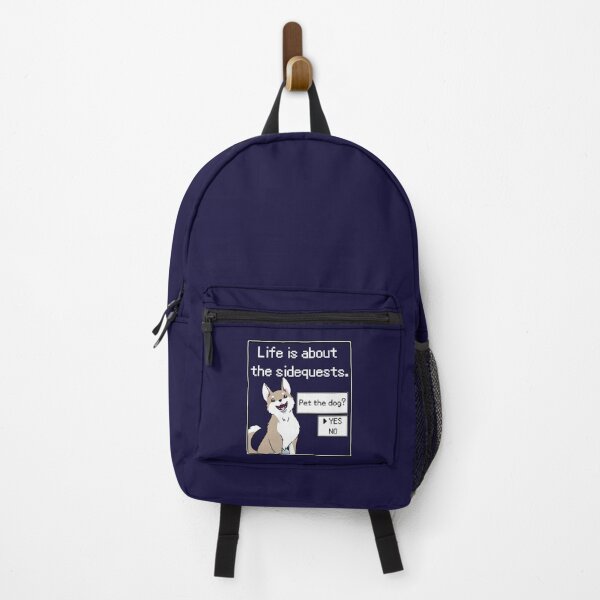 Item preview, Life is About the Sidequests Dog designed and sold by PutAShirtOnShop.