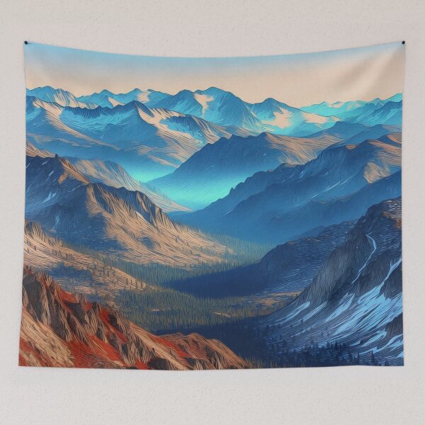 Item preview, Alpine Serenity designed and sold by RW Art Prints.
