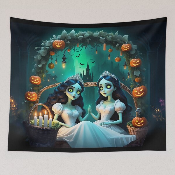Item preview, Lesbian Undead Brides of Fall designed and sold by TechnoWhimsy.