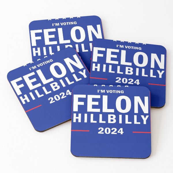 Item preview, Donald Trump Vance Felon Hillbilly Shirt 2024 designed and sold by anaotradnova.