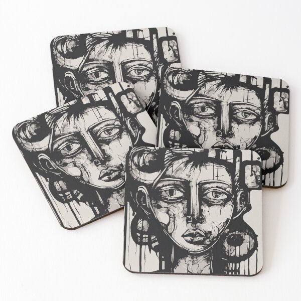 Item preview, Cracked stone face designed and sold by Silvered-Wings.