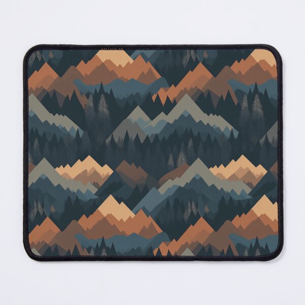 Item preview, Forest and mountains in the autumn sun designed and sold by GreenDesireArt.