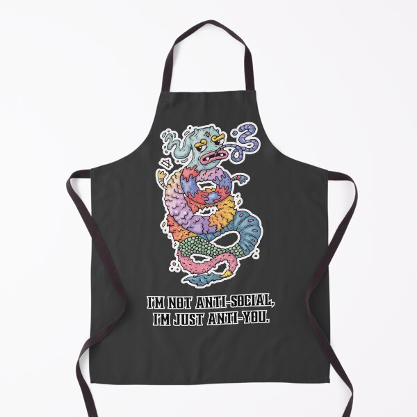 Item preview, I'm Not Anti-Social, I'm Just Anti-You. #punk #rebel #punklove #punklife designed and sold by Anna Halasek.