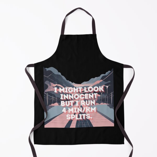 Item preview, I Might Look Innocent But I Can Run 4 Min/Km Splits - Triathlete Girl designed and sold by Triathlongram.