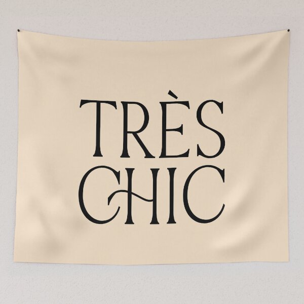 Item preview, Tres Chic French Words designed and sold by Jeallan Designs.