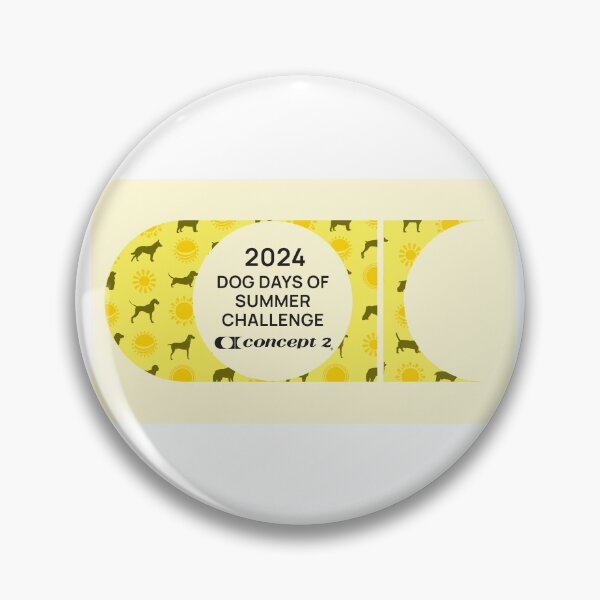 Item preview, Concept2 Dogs Days of Summer Challenge 2024 designed and sold by concept2inc.