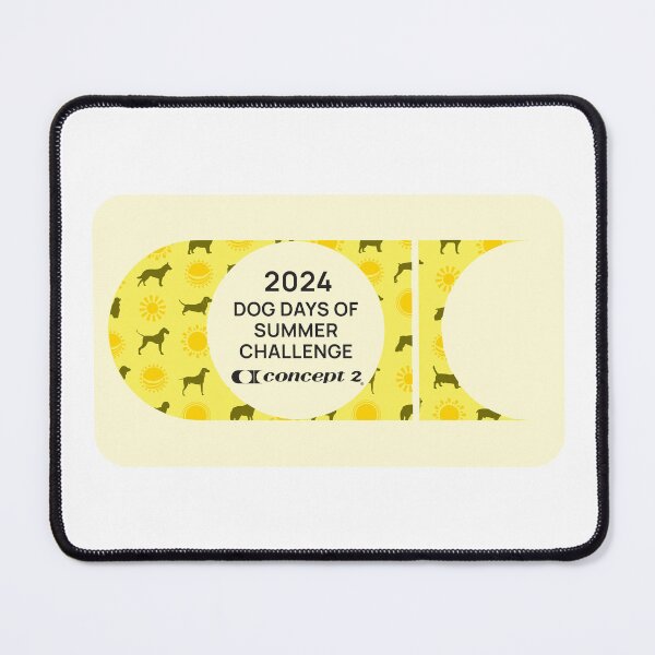Item preview, Concept2 Dogs Days of Summer Challenge 2024 designed and sold by concept2inc.