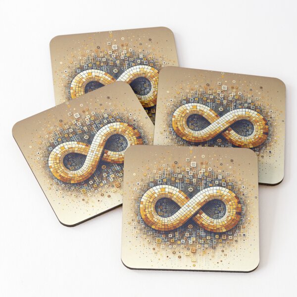 Item preview, Infinity Symbol Mosaic Tiles designed and sold by Gaborai.