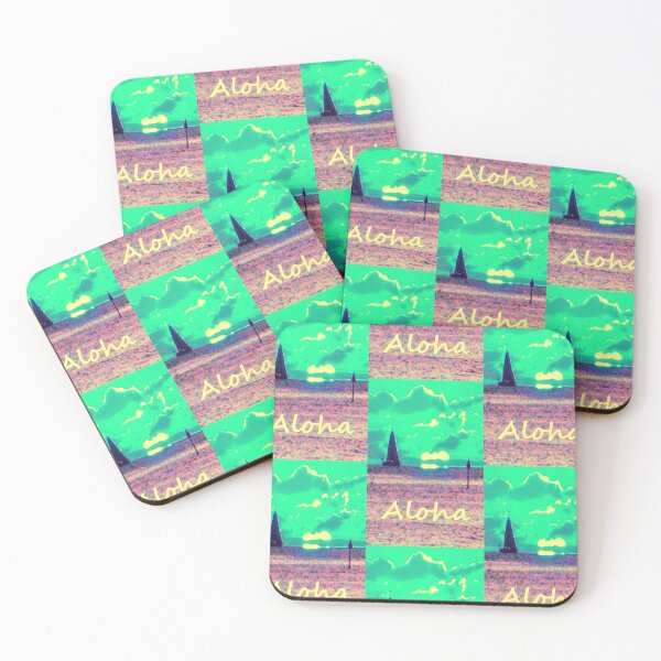 Item preview, Purple Leahi Park Sunset Aloha VIII designed and sold by R-F-B.