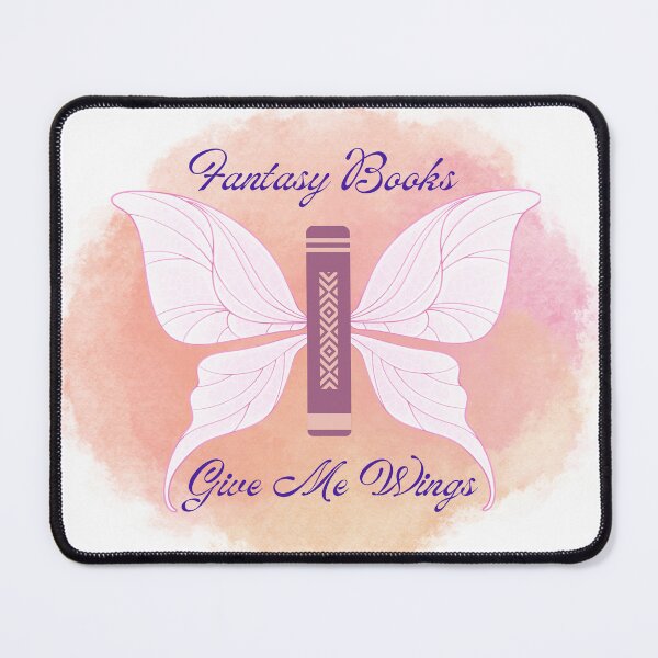 Item preview, Fantasy Books Give Me Wings designed and sold by weedaisy.