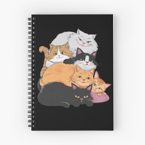 Item preview, Pile Of Kitty Cats Funny Stacked Cat Squad designed and sold by Oualid Art.