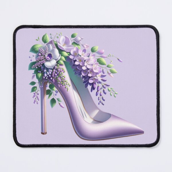 Item preview, Wisteria amethyst purple stiletto designed and sold by EmeraldeaArt.