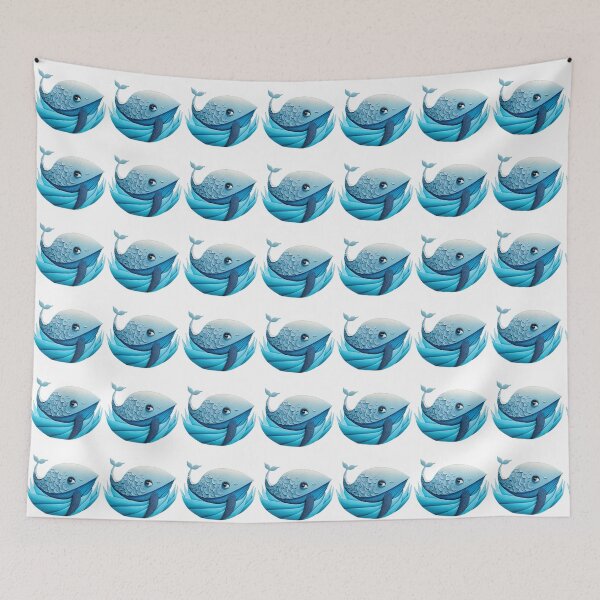 Item preview, Great Blue Whale designed and sold by CreateDreamz.
