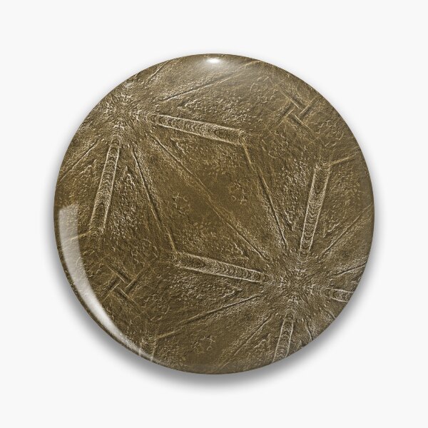 Item preview, Rustic Grunge Mandala Pattern in Brown designed and sold by Artistestella.