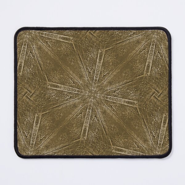 Item preview, Rustic Grunge Mandala Pattern in Brown designed and sold by Artistestella.