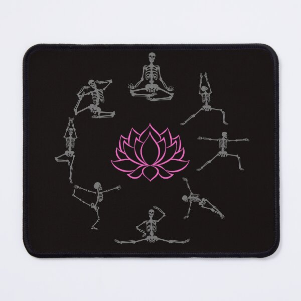 Item preview, Copy of Spooky yoga Halloween skeleton designed and sold by misslizzyspin.