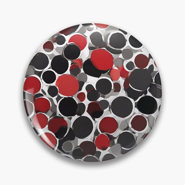 Item preview, Red and Black Colour Dots  designed and sold by Zenvo.
