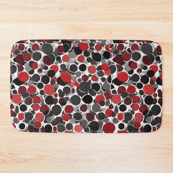 Item preview, Red and Black Colour Dots  designed and sold by Zenvo.