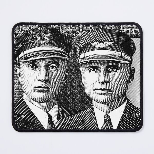 Item preview, Darius and Girenas, American-Lithuanian pilots in black colour designed and sold by Enrika.