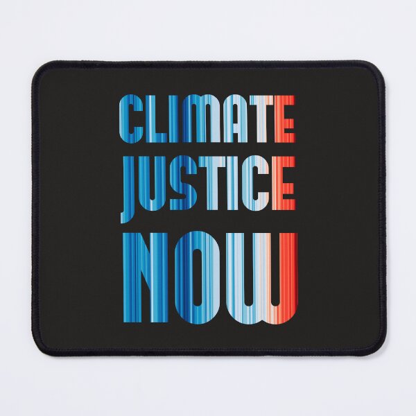 Item preview, Climate Change Stripes - Climate Justice Now designed and sold by Frank J. Art.