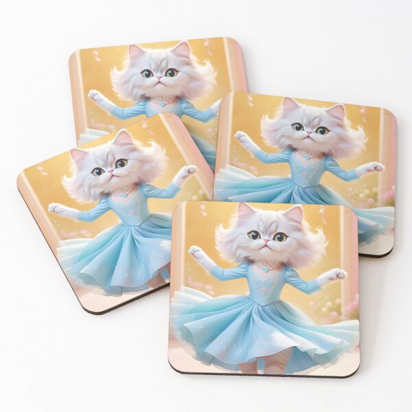 Item preview, Dancing cat - Modern digital art designed and sold by Ai-michiart.