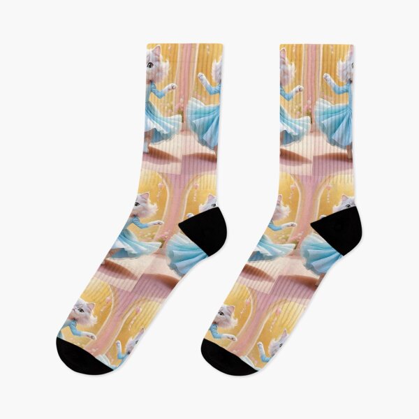Item preview, Dancing cat - Modern digital art designed and sold by Ai-michiart.