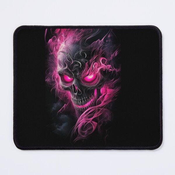 Item preview, Pink Flame Skull designed and sold by gimpysticks.
