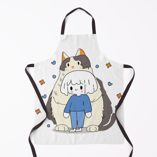 Item preview, cute cat with anime girl designed and sold by arwaIB.
