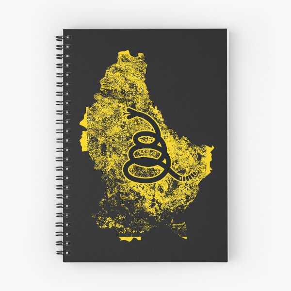 Item preview, Distressed LUXEMBOURG   - Freedom Is The Superpower - Modern Minimal Gadsden Snake Flag - Dont Tread On Me design designed and sold by pelagio.