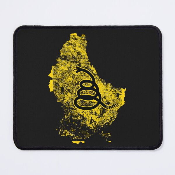 Item preview, Distressed LUXEMBOURG - Freedom Is The Superpower - Modern Minimal Gadsden Snake Flag - Dont Tread On Me design designed and sold by pelagio.